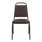 Emma and Oliver Trapezoidal Back Stacking Banquet Dining Chair - 1.5" Thick Seat